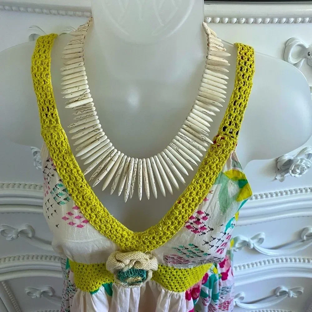 Stone Spiked Necklace